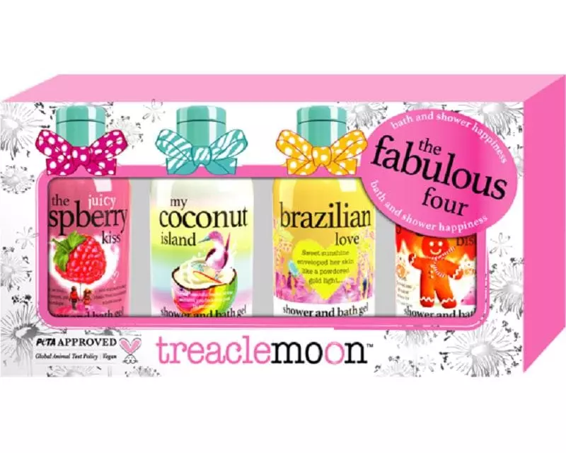 Treaclemoon Duschgel fabulous four mini shower gel 4 x 100 ml