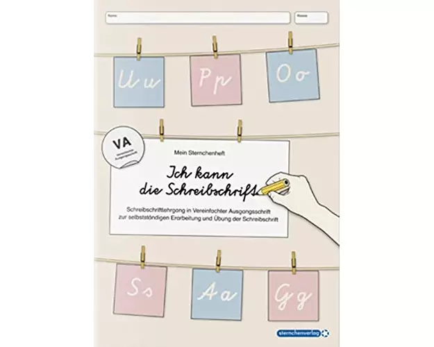 Ich kann die Schreibschrift in VA