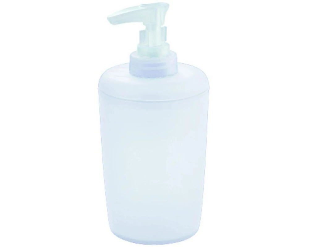 diaqua Seifenspender Trend Frosted 400 ml, Transparent/Weiss