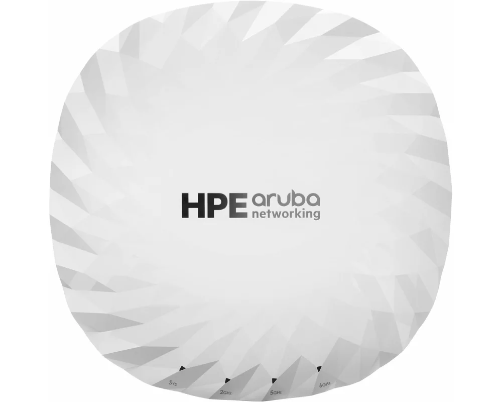 HPE Aruba AP-735 Access Point, RW, Tri Radio, 2x2, Wi-Fi 7, Internal Antennas