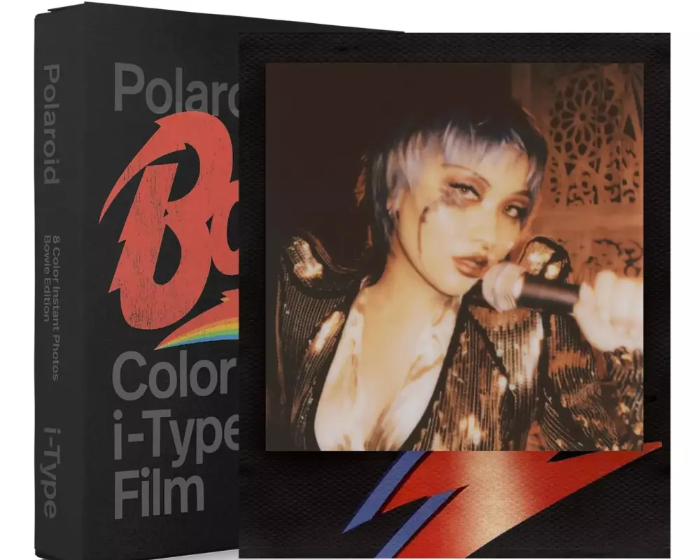 Polaroid Sofortbildfilm Color i-Type Film – David Bowie Edition