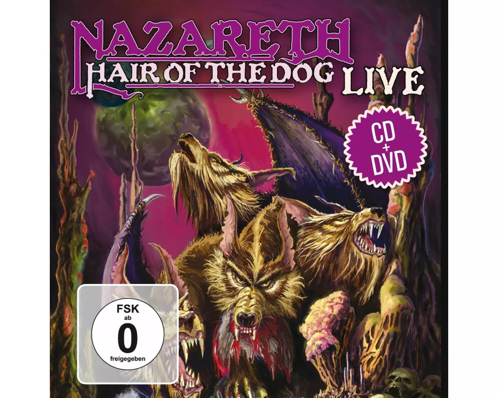 Hair Of The Dog Live.DVD+CD
