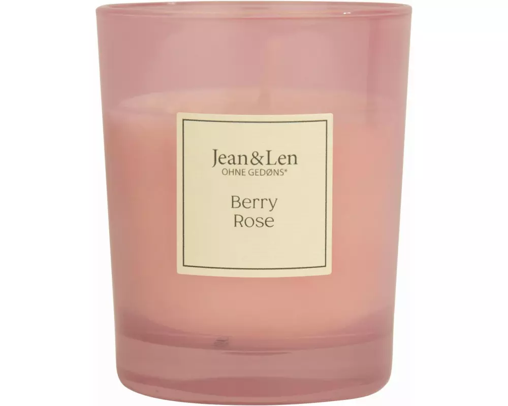 Jean & Len Duftkerze Berry & Rose 120 g