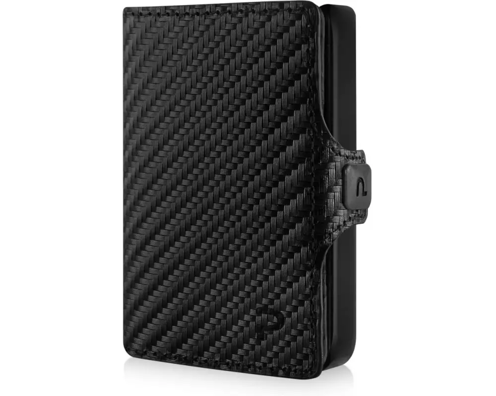 Puristo Portemonnaie KLIK Slim XS, Carbon