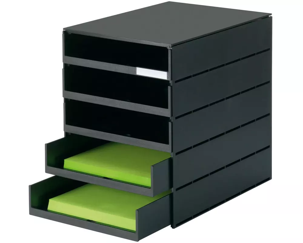 Styro Schubladenbox styroval pro 49 mm 5 Schubladen, offen