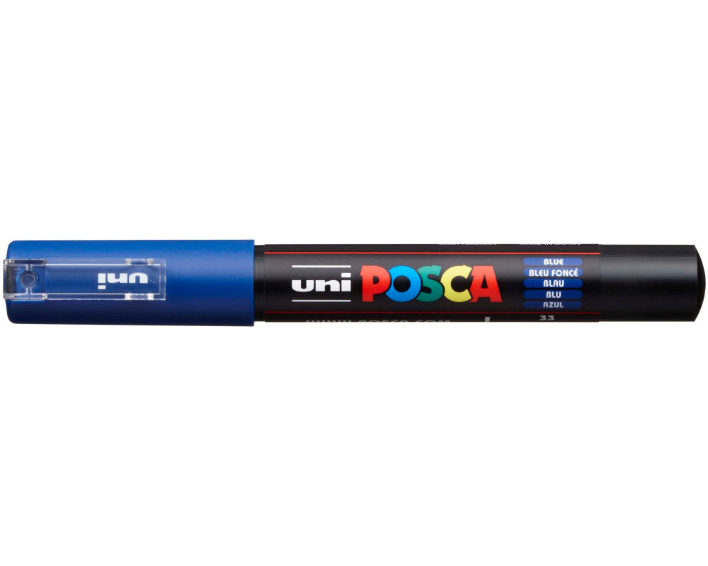 UNI-BALL Posca Marker 0.7mm PC-1M BLUE blau