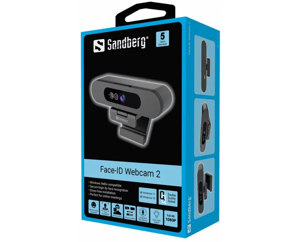 Sandberg Face-ID Webcam 2