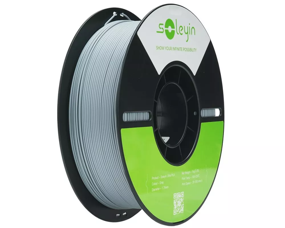 Creality Filament Soleyin Ultra-PLA Grau 1.75 mm 1 kg