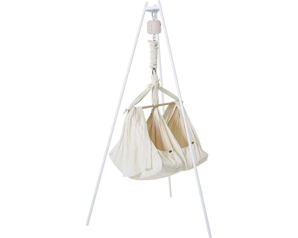 Membantu Babyhängematte Premium Set Zwillinge Nature