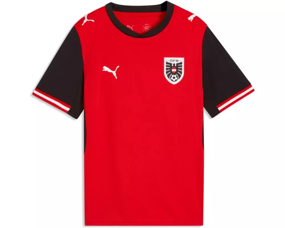 PUMA Jersey ÖFB Home Replica Jr Rot, 164