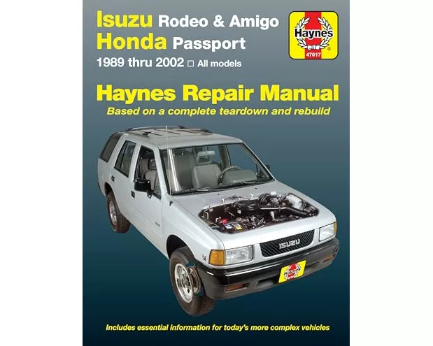 Isuzu Rodeo, Amigo & Honda Passport (89 - 02)