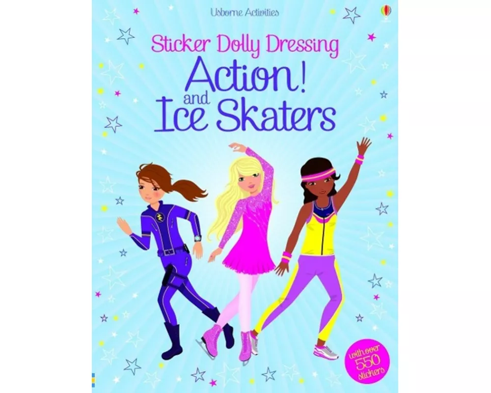 Sticker Dolly Dressing Action! & Ice Skaters