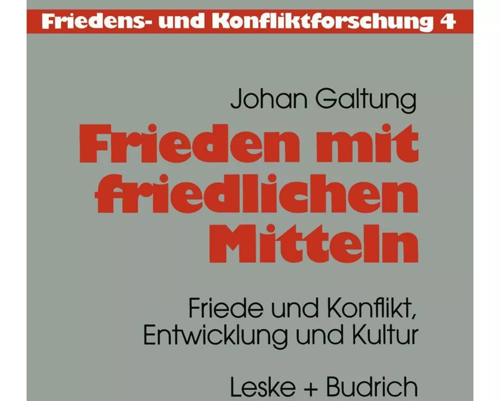 Frieden mit friedlichen Mitteln
