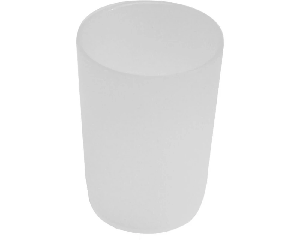 diaqua Mundspülbecher Trend Frosted weiss transparent Weiss