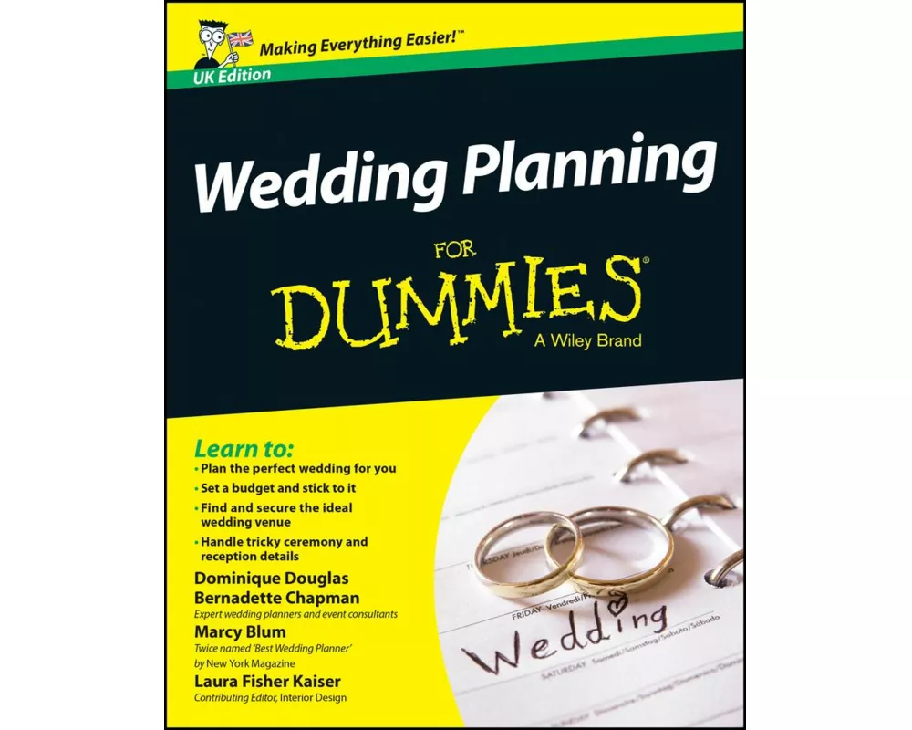 Wedding Planning For Dummies