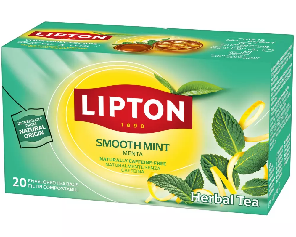 Lipton Teebeutel Smooth Mint Kräutertee 20 Stück