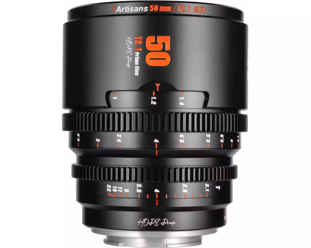 7Artisans Festbrennweite 50mm T/2.1 – MFT