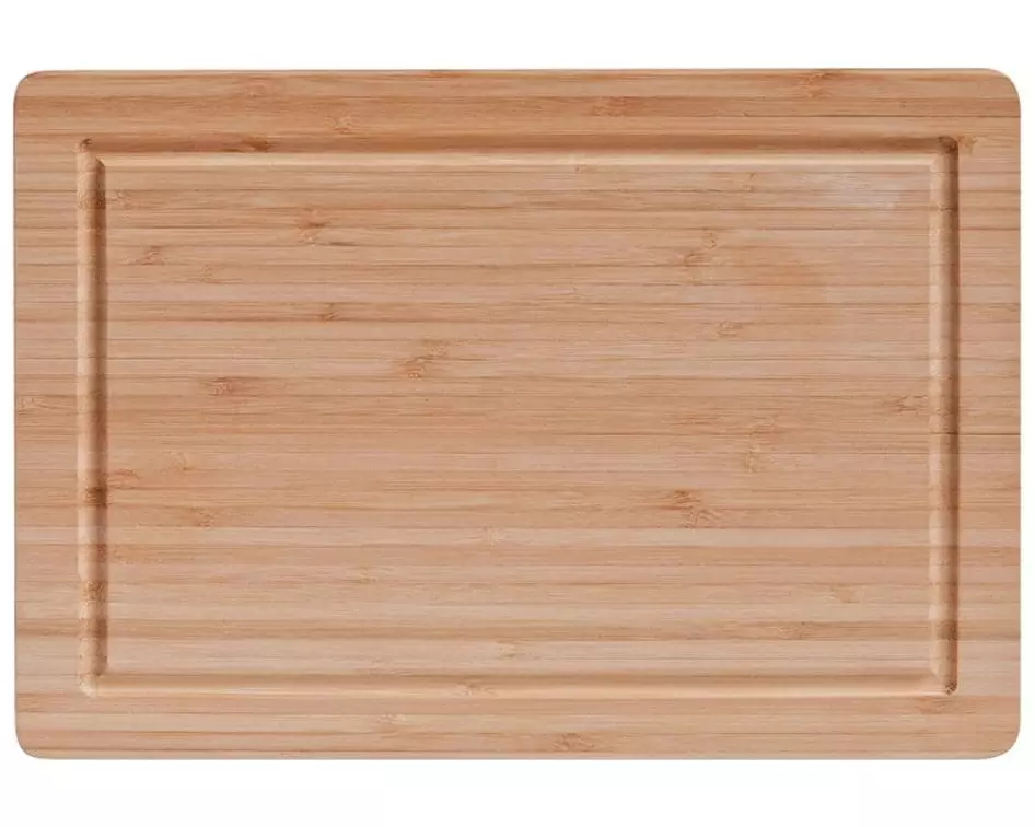 Zeller Present Schneidebrett 32 x 22 x 1.6 cm, Bambus