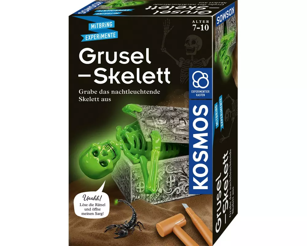 Kosmos Experimentierkasten Grusel-Skelett