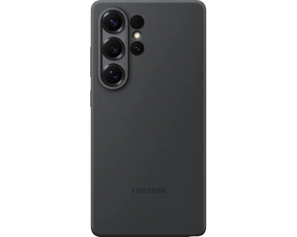 Samsung Back Cover Silicone Galaxy S25 Ultra Schwarz
