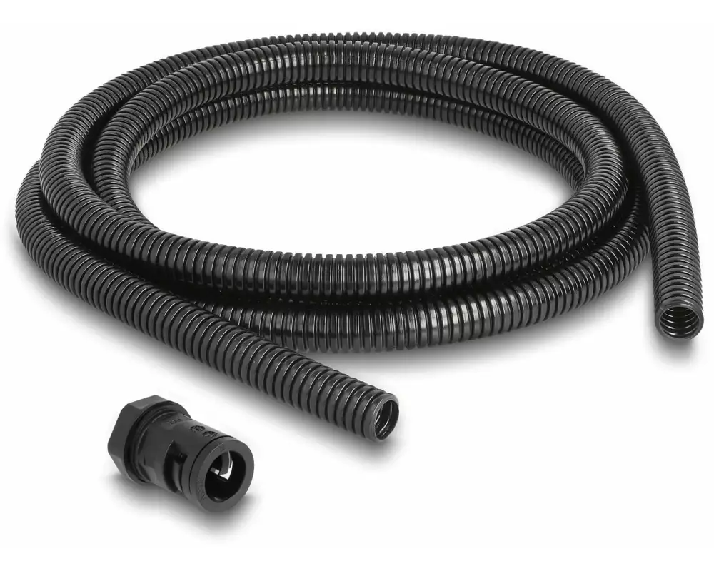 Delock Kabelschlauch 2 m x 13 mm Schwarz
