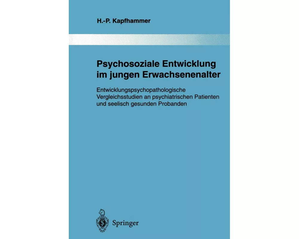 Psychosoziale Entwicklung im jungen Erwachsenenalter