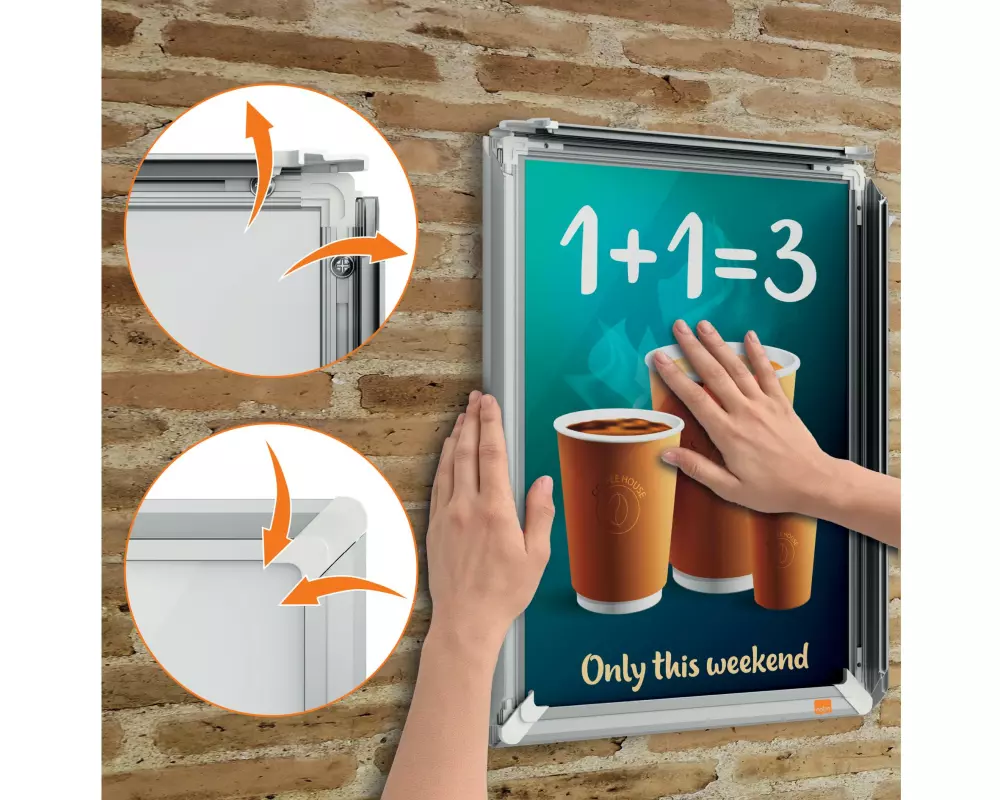 Nobo Plakatrahmen Premium Plus A3
