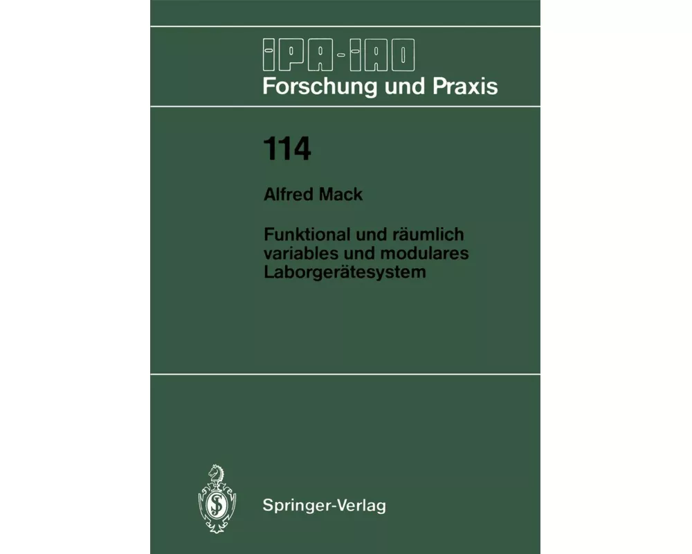 Funktional und räumlich variables und modulares Laborgerätesystem