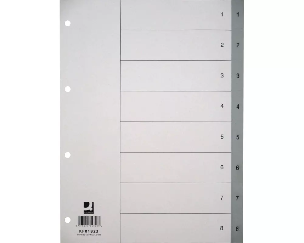 CONNECT Register A4, 1-8