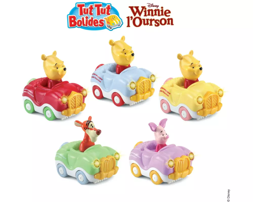 Vtech Tut Tut Bolides Winnie und seine Freunde FR / Assortiert