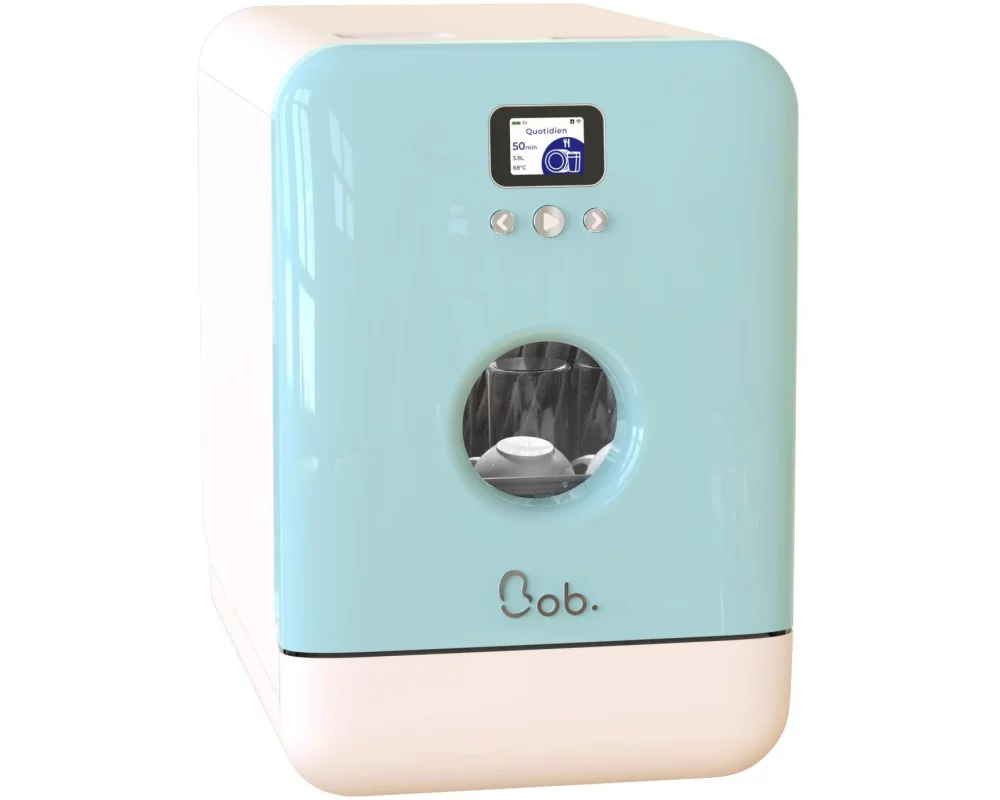 Daan Tech Tischgeschirrspüler Bob Weiss/Blau