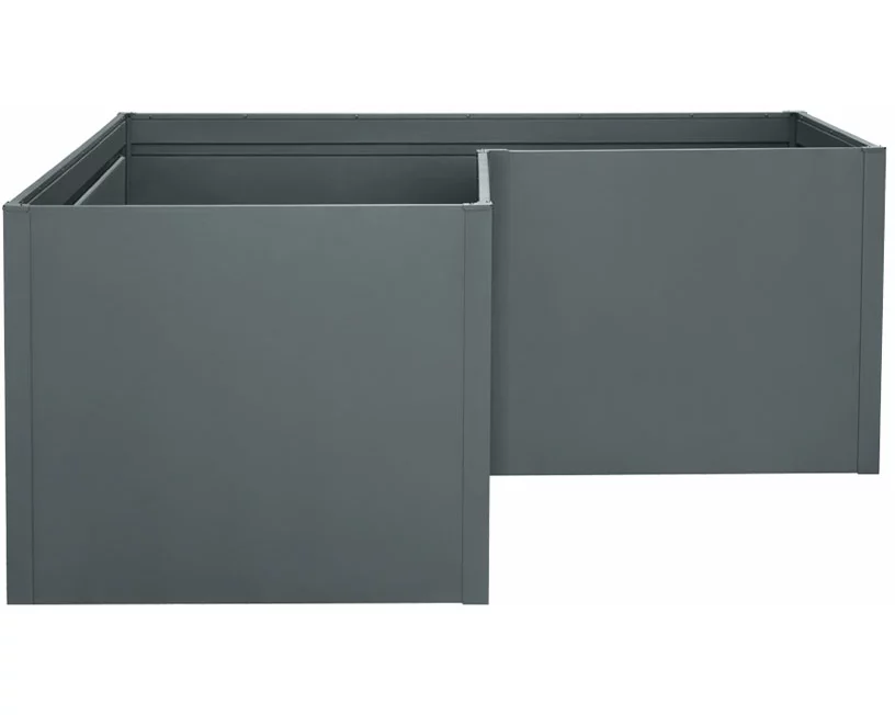 floraworld Twin-Wall Gartenbeet Kurve