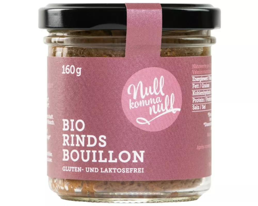 Nullkommanull Rinds-Bouillon Bio 160 g