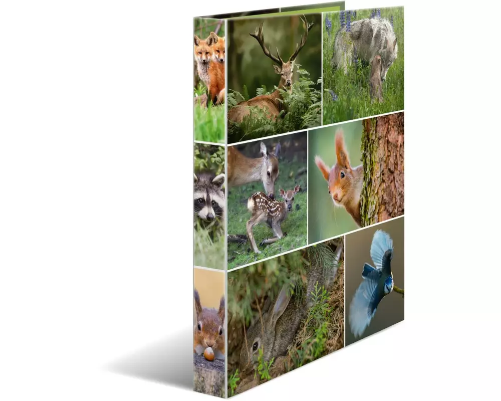 HERMA Ringbuch Waldtiere 2-Ring 3.5 cm