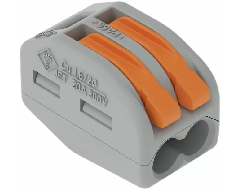 WAGO Steckklemme CLASSIC 2 x 0.08-4 mm², 10 Stück