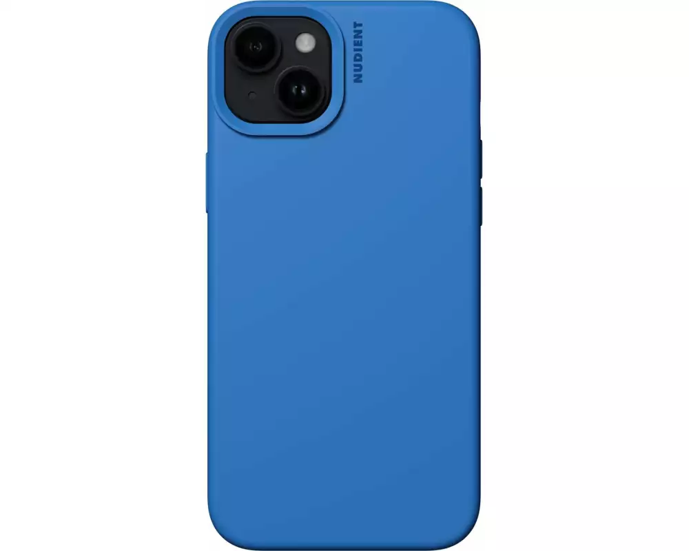 Nudient Back Cover Base Case iPhone 15 Plus Vibrant Blue