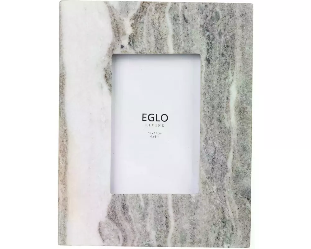 EGLO Leuchten Bilderrahmen Siayan Grau/Weiss, 4 x 6 cm