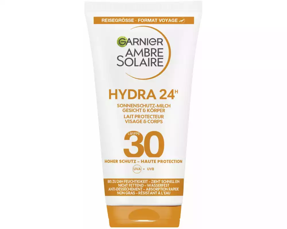 Garnier Ambre Solaire Sonnenmilch Hydra 24 h LSF 30 50 ml