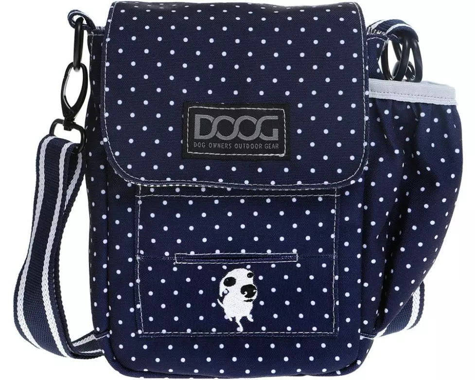 Doog Shoulder Bag Stella Navy / Polka Dots