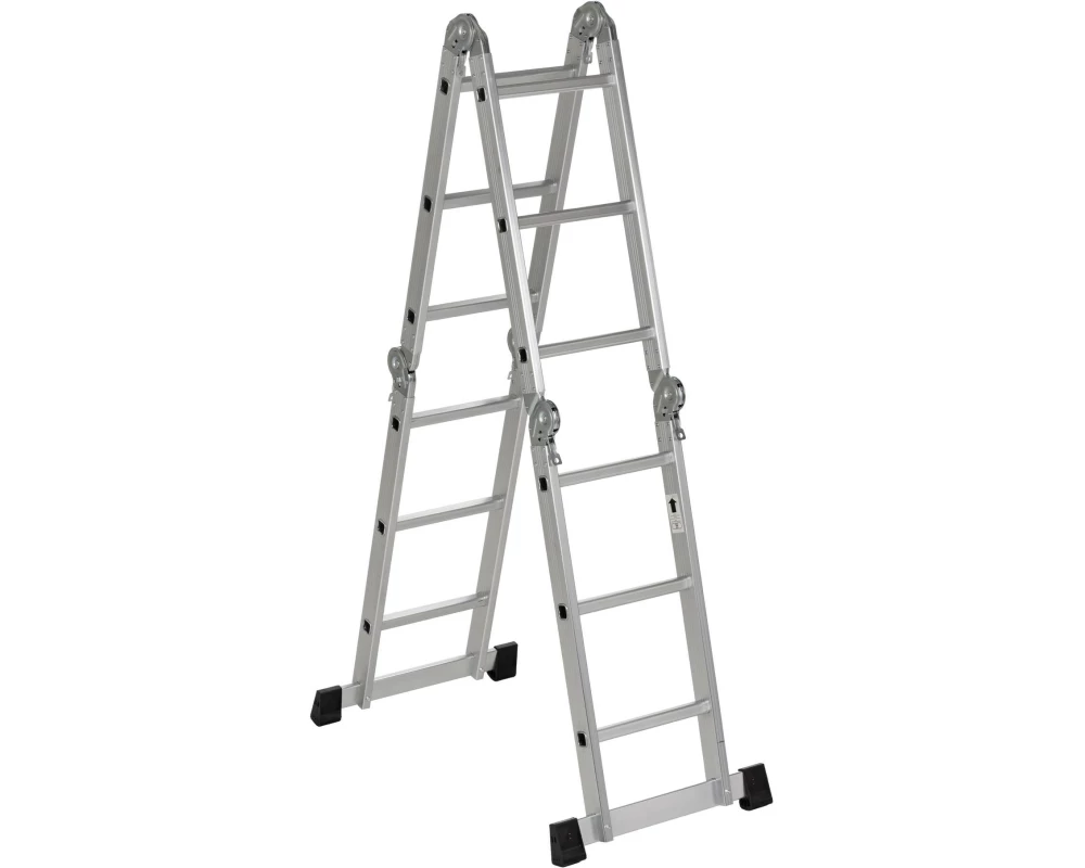 STRUCT Mehrzweckleiter StepUp 4 x 3 Sprossen