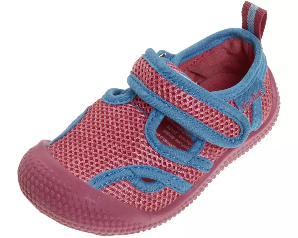 Playshoes Badeschuhe Sandale Pink/Türkis Gr. 22-23