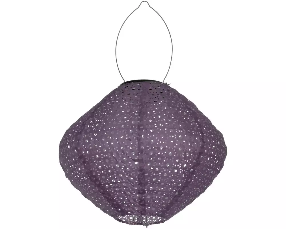 EGLO Leuchten Lampion SOLAR 1 LED, 25 cm, Lila