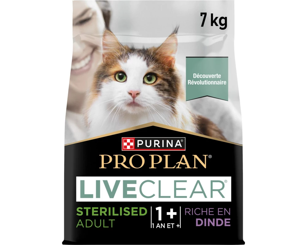 Purina Pro Plan Trockenfutter LiveClear Sterilised 7 kg