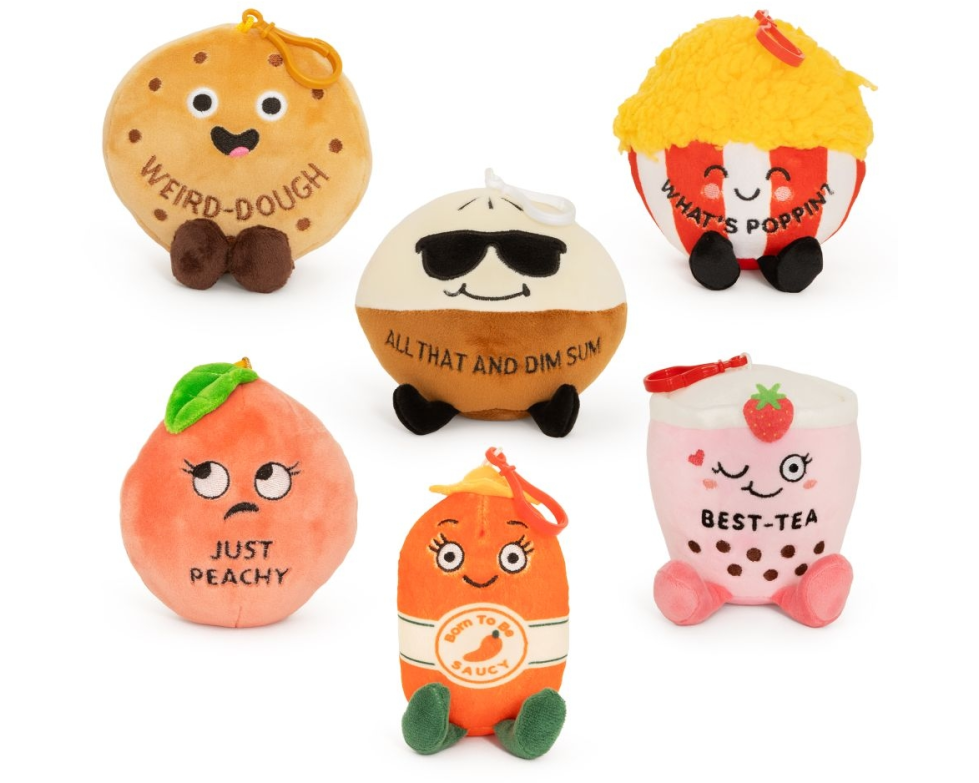 ROOST Schlüsselanhänger Plüsch 9.5cm FP06SNK Series 2 Food Serie 2, assortiert