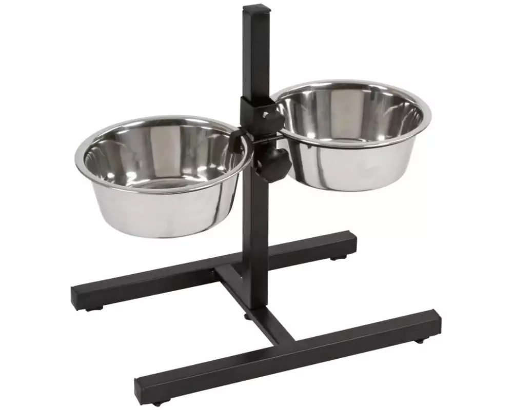 Kerbl Futterbar inkl. Näpfe 2 x 2800 ml