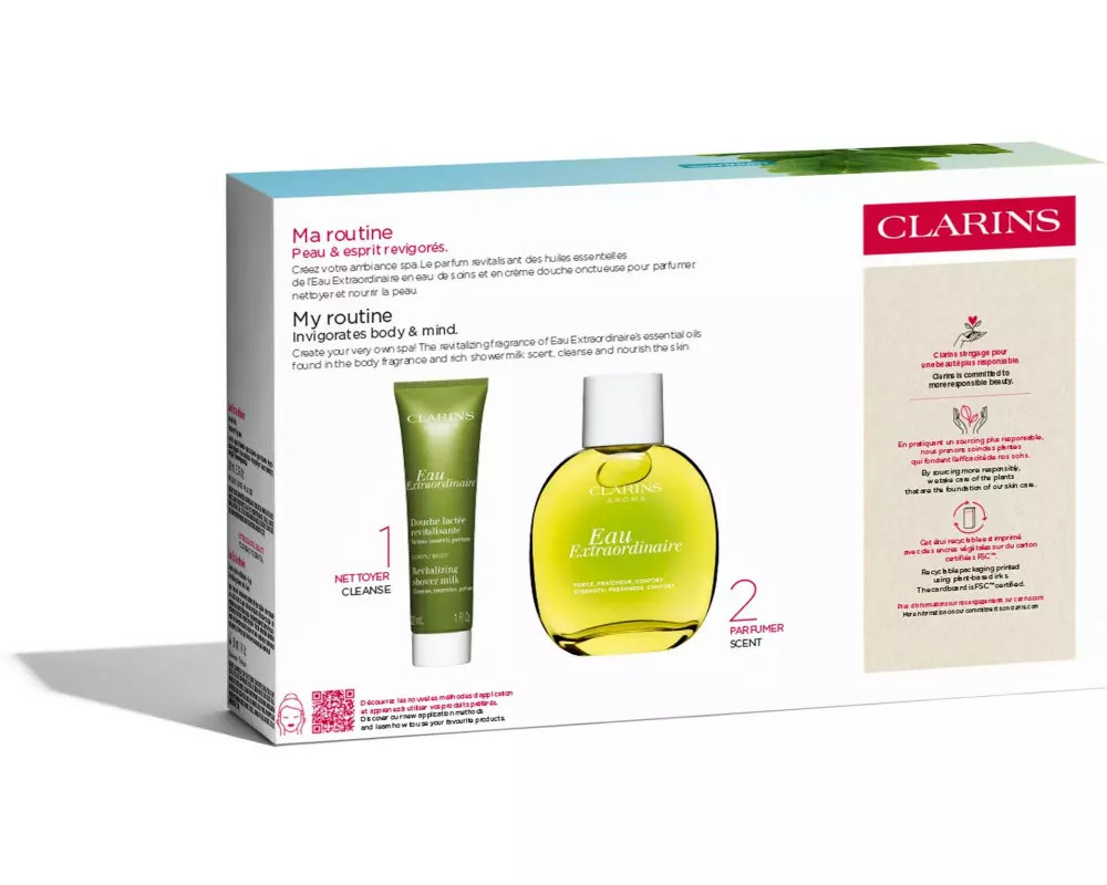 Clarins Eau Extraordinaire Geschenkset 100 ml & 30 ml
