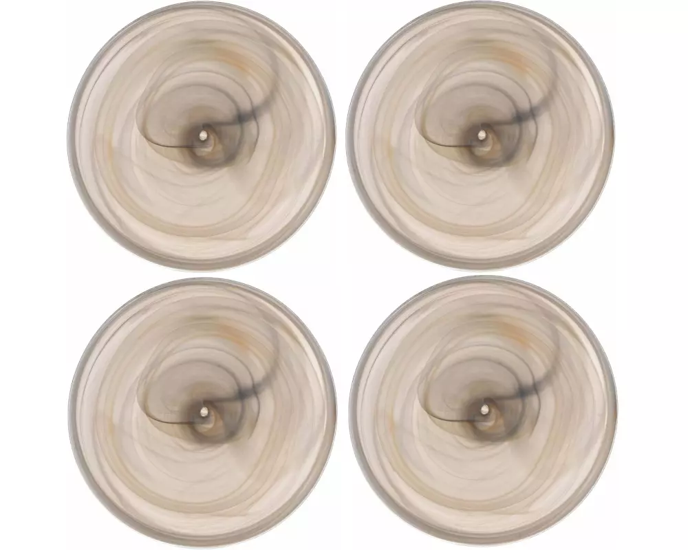 Leonardo Frühstücks- & Dessertteller Alabastro Ø 18 cm, 4 Stück,Beige
