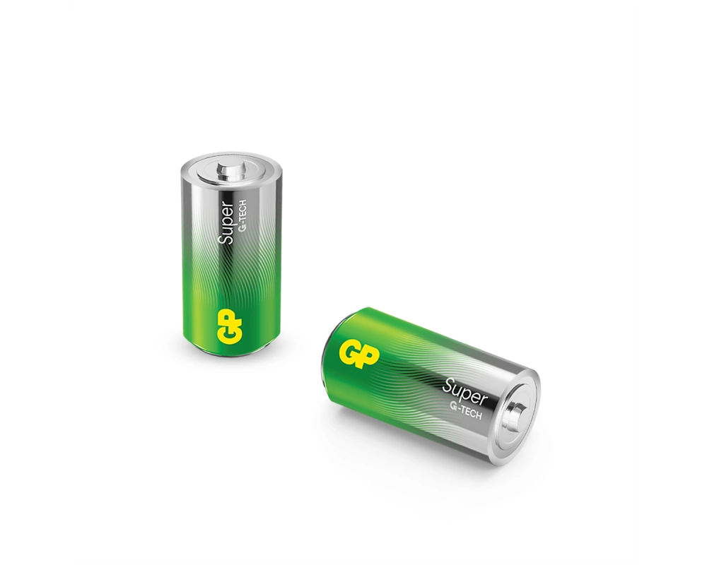GP Batteries Super Alkaline C 2x
