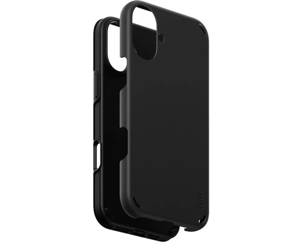 CARE Back Cover Feature Double Defense iPhone 16 Plus Schwarz