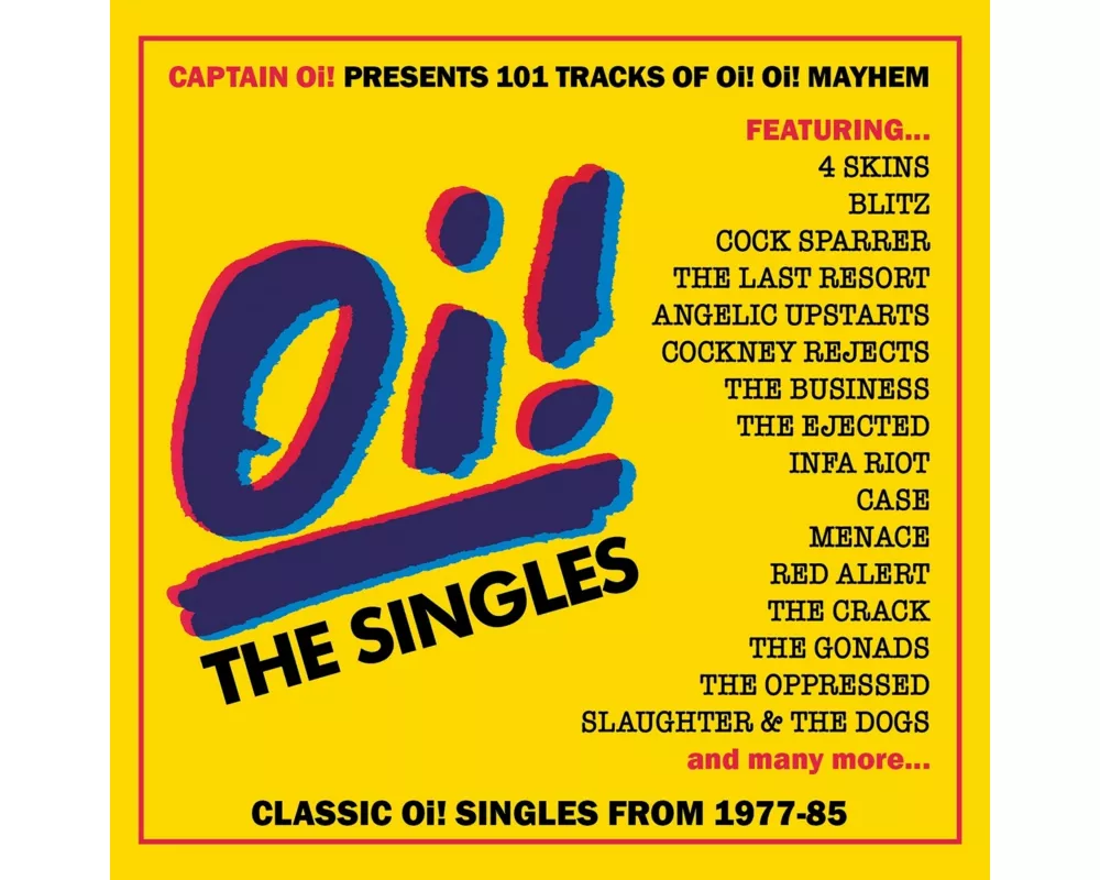 Oi! The Singles 4CD Clamshell Box